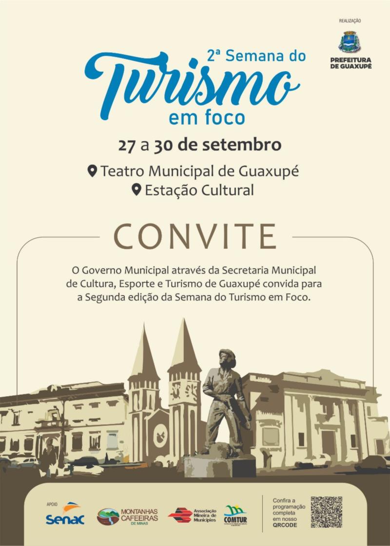 Prefeitura de Guaxupé realiza capacitação para o setor do turismo e dá início à Segunda Semana do Turismo em Foco