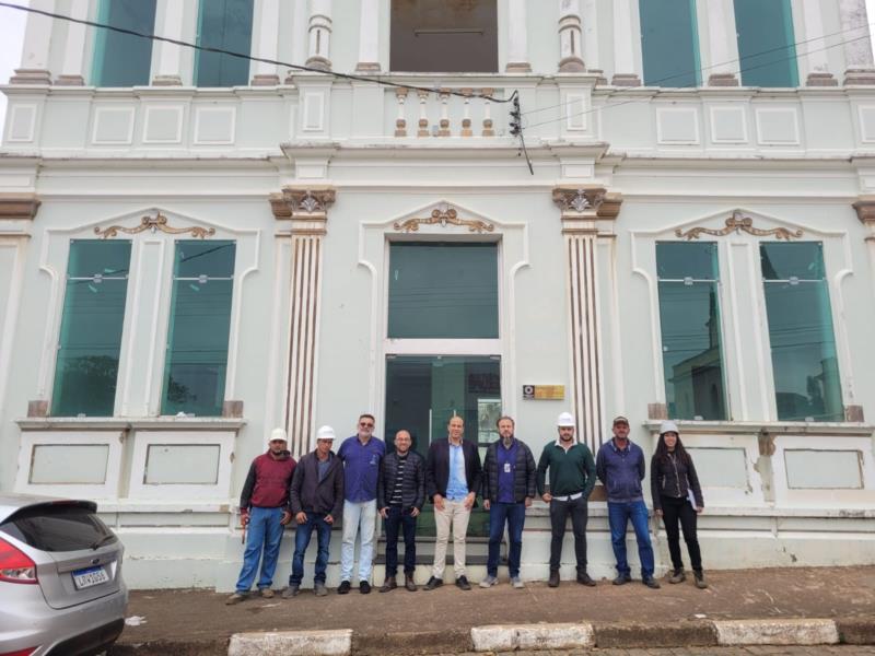 Obras de restauração da “Antiga Cadeia” e do “Palácio das Águias” seguem avançando