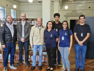 BIBLIOTECA MUNICIPAL É INSTALADA EM PRÉDIO HISTÓRICO.