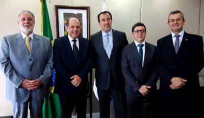 PREFEITO JARBINHAS PARTICIPOU DE AUDIÊNCIA COM O NOVO MINISTRO DA SAÚDE