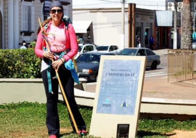 GUAXUPÉ REGISTRA SAÍDA DA PRIMEIRA PEREGRINA NO RAMAL “DOM INÁCIO” PELO CAMINHO DA FÉ