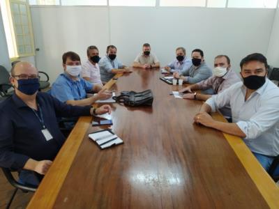 Prefeitura de Guaxupé recebe representantes da Gasmig  para implantação de estação na cidade